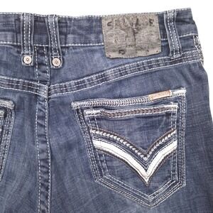 Salvage Supply Co Buckle Mayhem Straight Regular Fit Jeans Mens 32x30